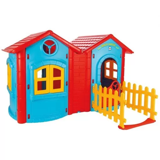 Casuta pentru copii Pilsan Double Magic House Blue Casuta pentru copii Pilsan Double Magic House Blue