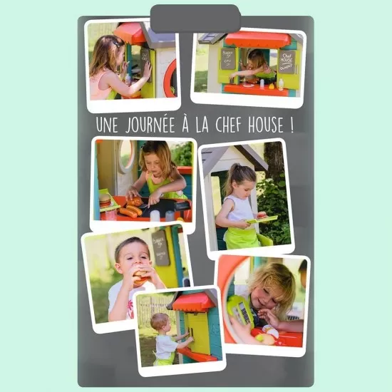 Casuta pentru copii Smoby Chef House Casuta pentru copii Smoby Chef House