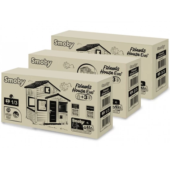 Casuta pentru copii Smoby Life Friends Evo Casuta pentru copii Smoby Life Friends Evo