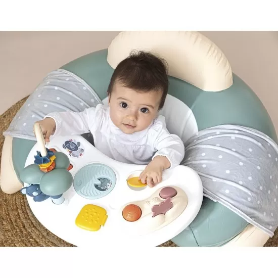 Centru de activitati Smoby Cotoons Cosy verde Centru de activitati Smoby Cotoons Cosy verde