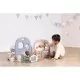 Centru de ingrijire pentru papusi Smoby Baby Care Childcare Center albastru roz cu accesorii Centru de ingrijire pentru papusi Smoby Baby Care Childcare Center albastru roz cu accesorii