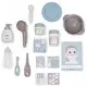 Centru de ingrijire pentru papusi Smoby Baby Nurse Doll`s Play Center maro cu 23 accesorii Centru de ingrijire pentru papusi Smoby Baby Nurse Doll`s Play Center maro cu 23 accesorii
