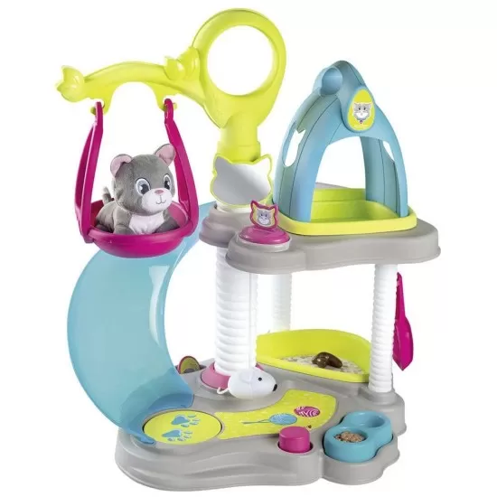 Centru de joaca pentru pisici de jucarie Smoby Cats House