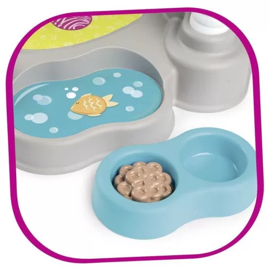 Centru de joaca pentru pisici de jucarie Smoby Cats House