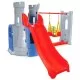Centru de joaca Pilsan Castle Slide and Swing Set Grey Centru de joaca Pilsan Castle Slide and Swing Set Grey