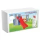 Centru de joaca Pilsan Castle Slide and Swing Set Grey Centru de joaca Pilsan Castle Slide and Swing Set Grey