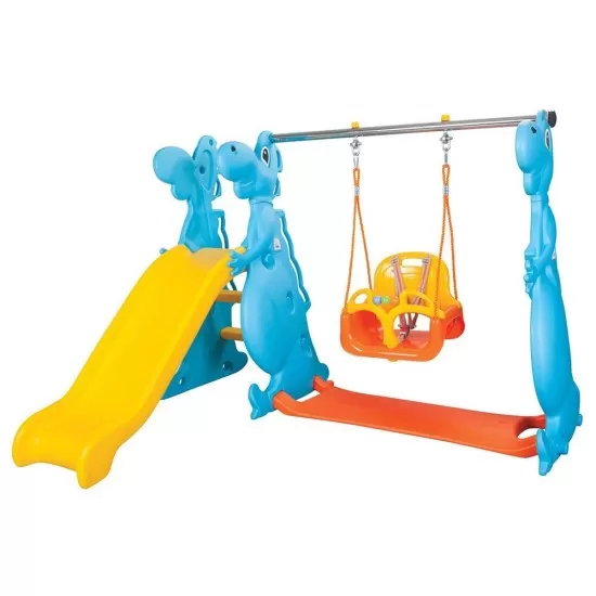 Centru de joaca Pilsan Dino Slide and Swing Centru de joaca Pilsan Dino Slide and Swing