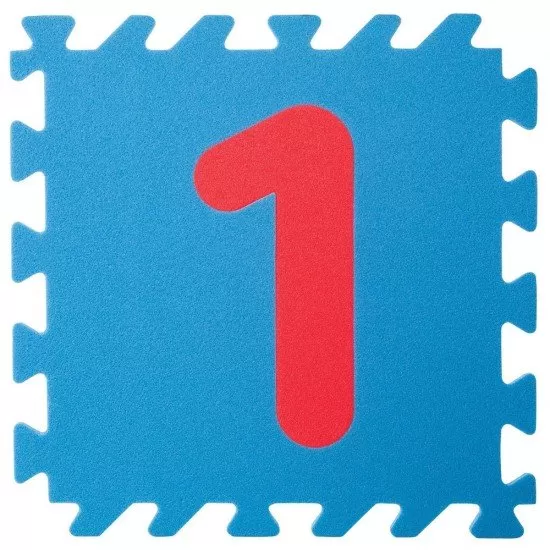 Covor puzzle cu cifre pentru copii Pilsan Educational Polyethylene Play Mat