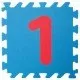 Covor puzzle cu cifre pentru copii Pilsan Educational Polyethylene Play Mat