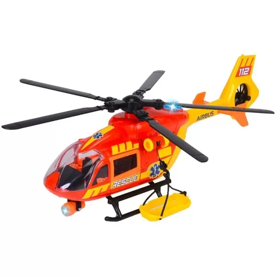 Elicopter de salvare Dickie Toys Airbus H145 1:36 36 cm cu lumini si sunete Elicopter de salvare Dickie Toys Airbus H145 1:36 36 cm cu lumini si sunete