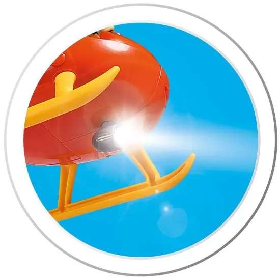Elicopter electric Simba Fireman Sam Wallaby cu figurina Tom Elicopter electric Simba Fireman Sam Wallaby cu figurina Tom