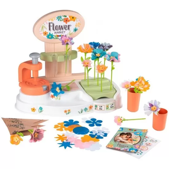 Florarie pentru copii Smoby Flower Market cu accesorii Florarie pentru copii Smoby Flower Market cu accesorii