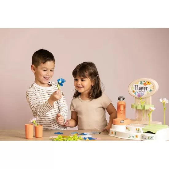 Florarie pentru copii Smoby Flower Market cu accesorii Florarie pentru copii Smoby Flower Market cu accesorii