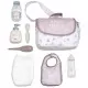 Gentuta de infasat pentru papusa Smoby Baby Nurse Changing Bag crem cu accesorii Gentuta de infasat pentru papusa Smoby Baby Nurse Changing Bag crem cu accesorii