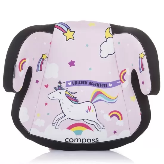 Inaltator auto Chipolino Compass Unicorn cu sistem Isofix Inaltator auto Chipolino Compass Unicorn cu sistem Isofix