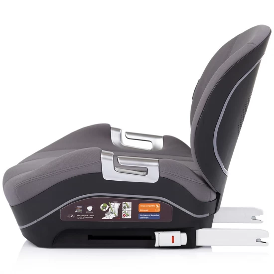 Inaltator auto Chipolino Genesis I-Size 125-150 cm cu sistem Isofix Charcoal