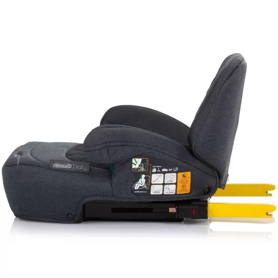Inaltator auto Chipolino Safy I-Size 125-150 cm granite cu sistem Isofix Inaltator auto Chipolino Safy I-Size 125-150 cm granite cu sistem Isofix