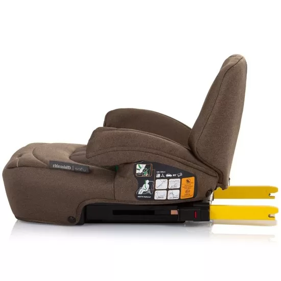 Inaltator auto Chipolino Safy I-Size 125-150 cm Macadamia cu sistem Isofix Inaltator auto Chipolino Safy I-Size 125-150 cm Macadamia cu sistem Isofix