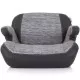 Inaltator auto Chipolino Trono grey Melange cu sistem Isofix