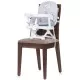 Inaltator scaun de masa Chipolino Lollipop Platinum Inaltator scaun de masa Chipolino Lollipop Platinum