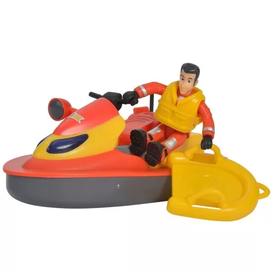 Jet Sky Simba Fireman Sam Juno cu figurina si accesorii Jet Sky Simba Fireman Sam Juno cu figurina si accesorii