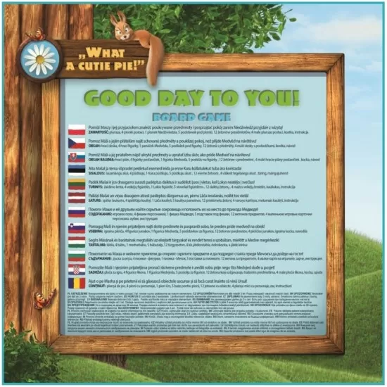 Joc Trefl Masha and the Bear - O zi buna Joc Trefl Masha and the Bear - O zi buna
