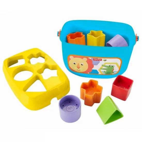 Jucarie cu sortator Fisher Price Primele cuburi Jucarie cu sortator Fisher Price Primele cuburi