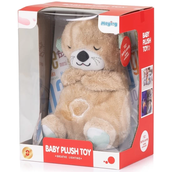 Jucarie de plus calmanta care respira Chipolino cu lumini si melodii Otter