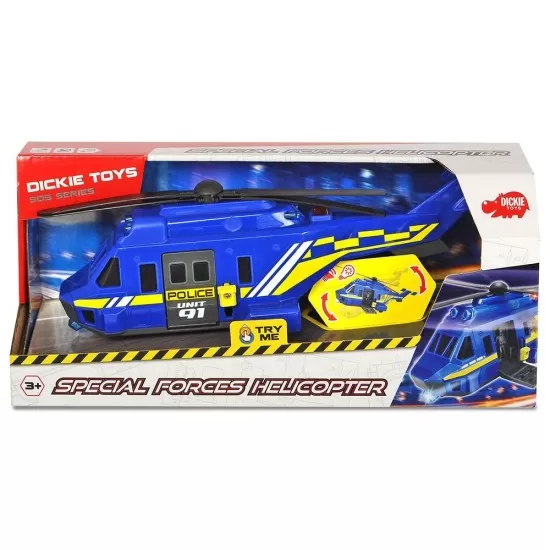 Jucarie Dickie Toys Elicopter de politie Special Forces Helicopter Unit 91 Jucarie Dickie Toys Elicopter de politie Special Forces Helicopter Unit 91