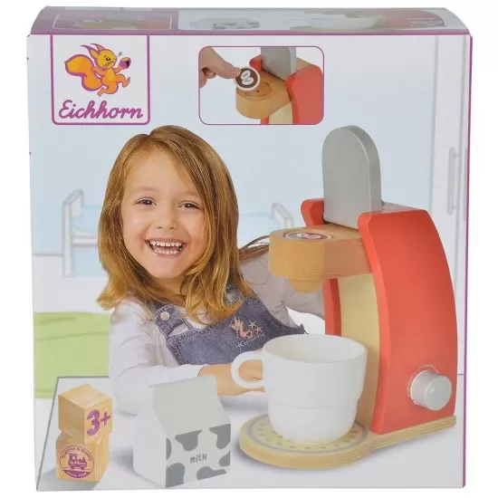 Jucarie din lemn Eichhorn aparat de cafea Jucarie din lemn Eichhorn aparat de cafea