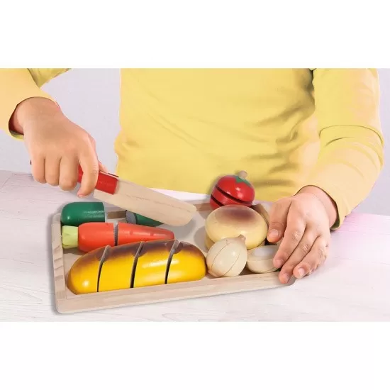 Set de joaca din lemn Eichhorn Chopping Board Set de joaca din lemn Eichhorn Chopping Board