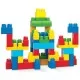 Cuburi de construit Fisher-Price Mega Blocks 60 piese Cuburi de construit Fisher-Price Mega Blocks 60 piese