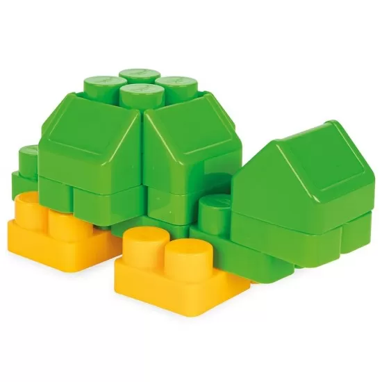 Cuburi de construit in cutie Jumbo Blocks 60 piese
