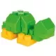 Cuburi de construit in cutie Jumbo Blocks 60 piese
