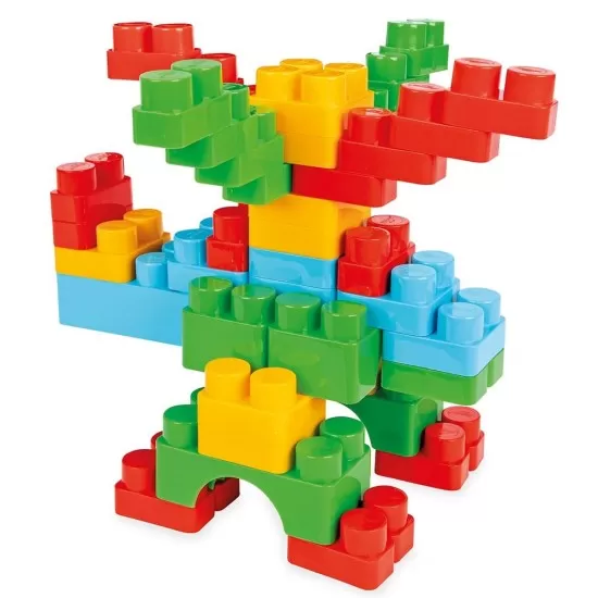Cuburi de construit in cutie Jumbo Blocks Pilsan 166 piese Cuburi de construit in cutie Jumbo Blocks Pilsan 166 piese