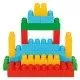 Cuburi de construit in cutie Super Blocks 95 piese Cuburi de construit in cutie Super Blocks 95 piese