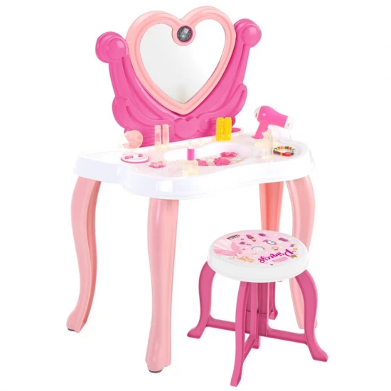 Jucarie Pilsan Masuta de machiaj Hearth Pink Jucarie Pilsan Masuta de machiaj Hearth Pink