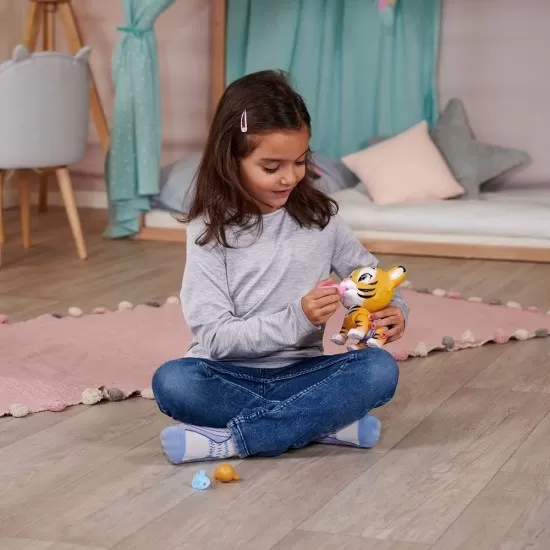 Jucarie Simba Tigru Pamper Petz Tiger cu accesorii Jucarie Simba Tigru Pamper Petz Tiger cu accesorii