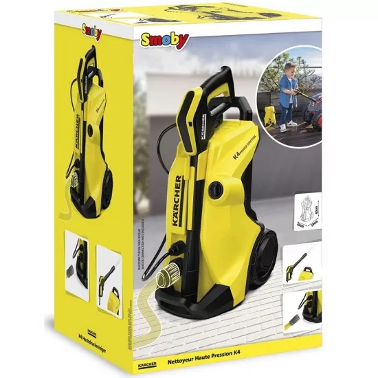 Jucarie Smoby Aparat de spalat cu presiune Karcher Trolley K4 Jucarie Smoby Aparat de spalat cu presiune Karcher Trolley K4