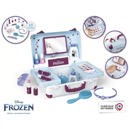 Jucarie Smoby Gentuta cosmetica Frozen Beauty Vanity cu accesorii Jucarie Smoby Gentuta cosmetica Frozen Beauty Vanity cu accesorii