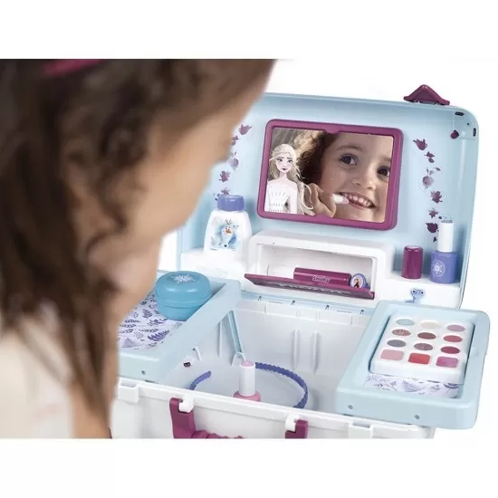 Jucarie Smoby Gentuta cosmetica Frozen Beauty Vanity cu accesorii Jucarie Smoby Gentuta cosmetica Frozen Beauty Vanity cu accesorii