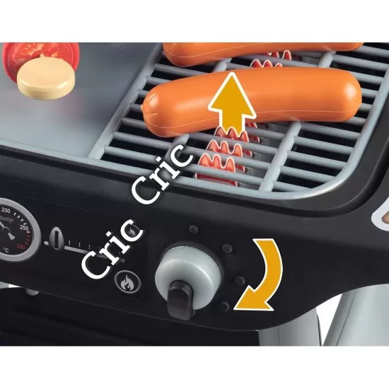 Jucarie Gratar Smoby Barbeque cu 18 accesorii