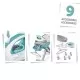 Set de joaca Smoby masa si fier de calcat verde Set de joaca Smoby masa si fier de calcat verde