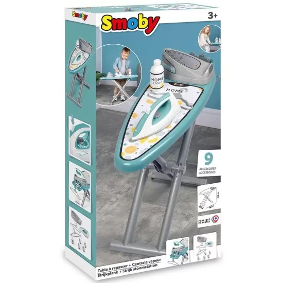 Set de joaca Smoby masa si fier de calcat verde Set de joaca Smoby masa si fier de calcat verde