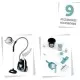 Set curatenie cu troller si aspirator electronic negru Smoby Set curatenie cu troller si aspirator electronic negru Smoby