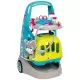 Set de joaca veterinar cu carucior si pisica Smoby Set de joaca veterinar cu carucior si pisica Smoby