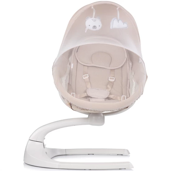 Leagan electric pentru bebelusi Chipolino E-Sway Biscotta