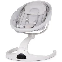 Leagan electric bebelusi cu 5 viteze de leganare, melodii si conectare Bluetooth Chipolino E-Sway Granite