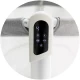 Leagan electric si patut pentru copii Chipolino Ultima cu laterala culisanta Grey