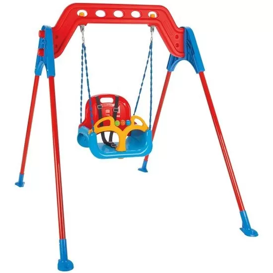 Leagan pentru copii Pilsan Samba A-Frame Swing cu cadru metalic Leagan pentru copii Pilsan Samba A-Frame Swing cu cadru metalic